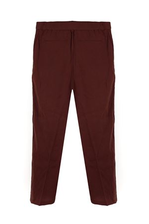 Pantaloni misto cotone bordeaux YES LONDON | XP3378BORDEAUX